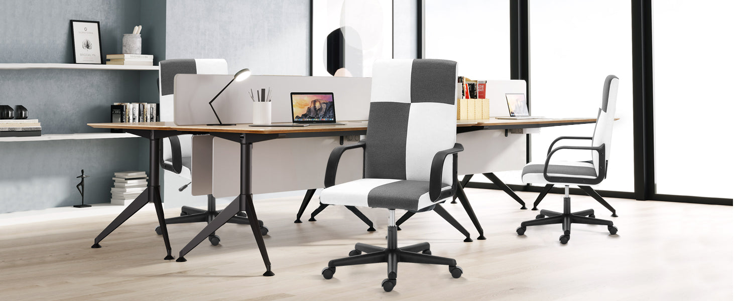 ergonomic fabric desk chair