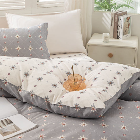 “StarThread” Twilight Cotton Bedding Set – TwinXL 3-Piece