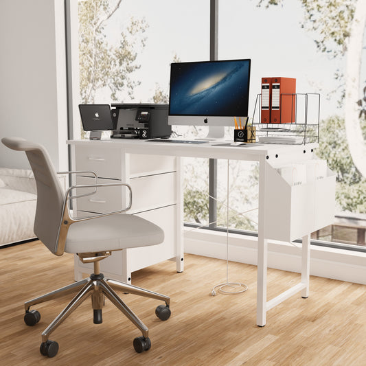 Nexa PowerDesk – 47.3” with Outlets & Storage