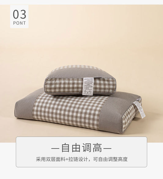 TriCore Organic Buckwheat Pillow – Classic Cotton Edition