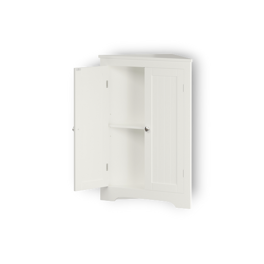 corner cabinet with doors