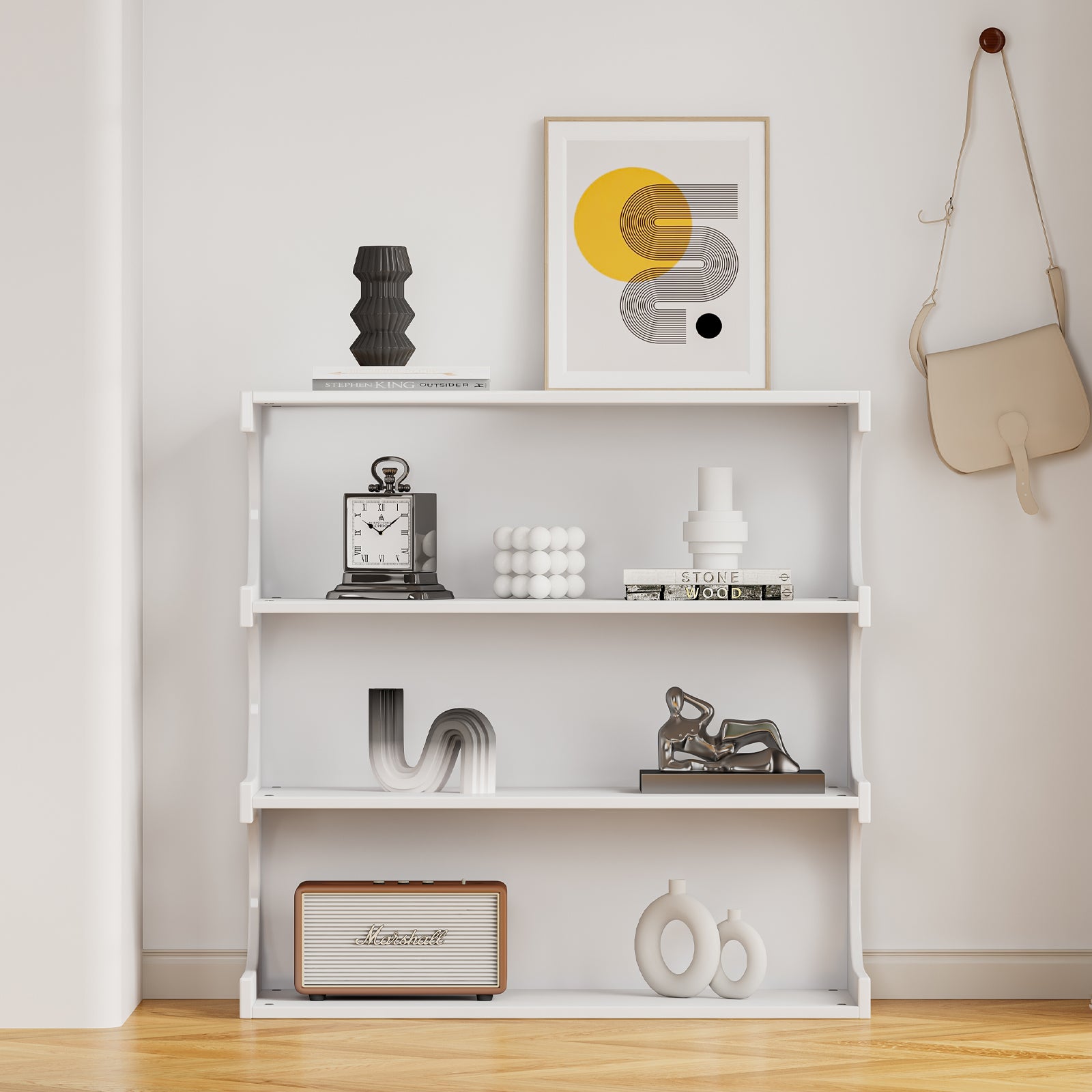 low-profile storage furniture