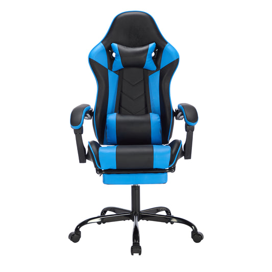 Arelva Pro Gaming Chair – 7 Colors, Footrest & 135° Recline