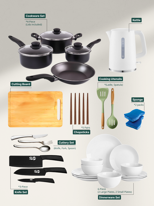 HIPOND Move-in Package | Kitchen Start Kits