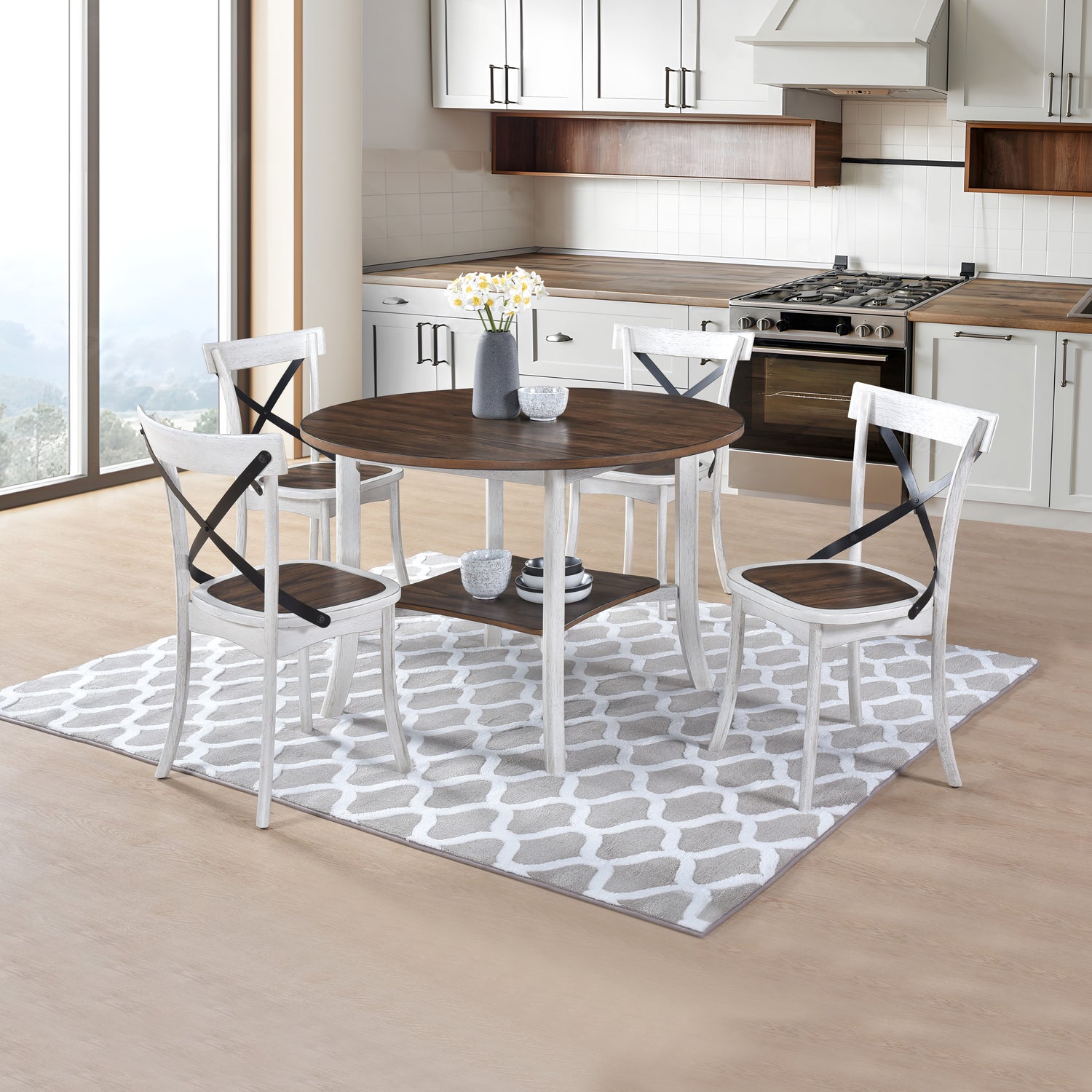 HearthNest Dining Set (5-Piece)