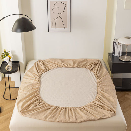 “GridNest” Checkered Cotton Bedding Set – TwinXL 3-Piece