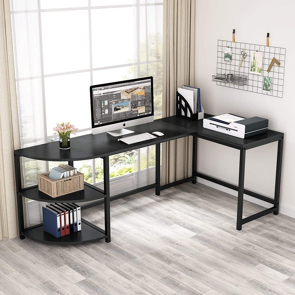 small apartment corner desk