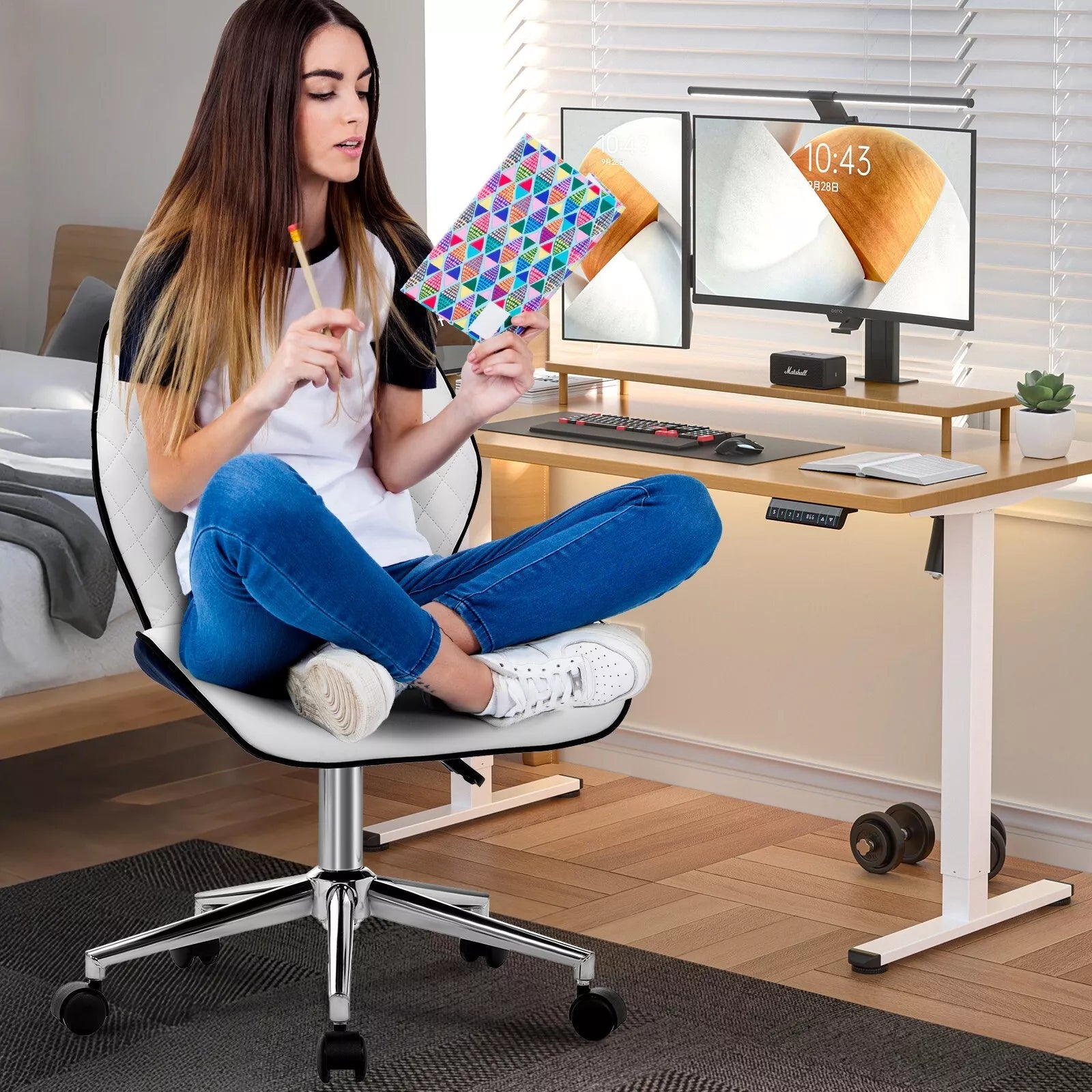 minimalist desk chair