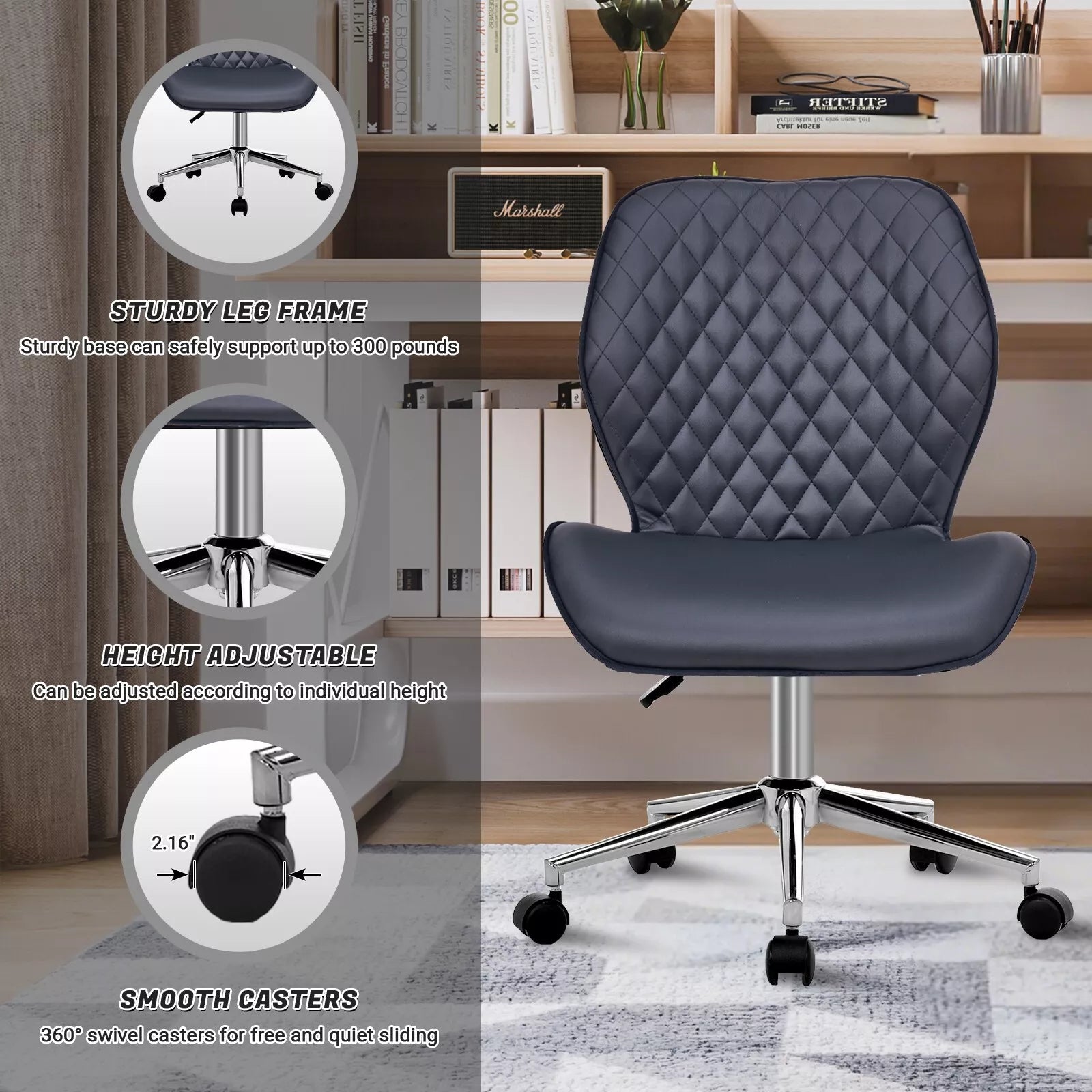 small space computer chair