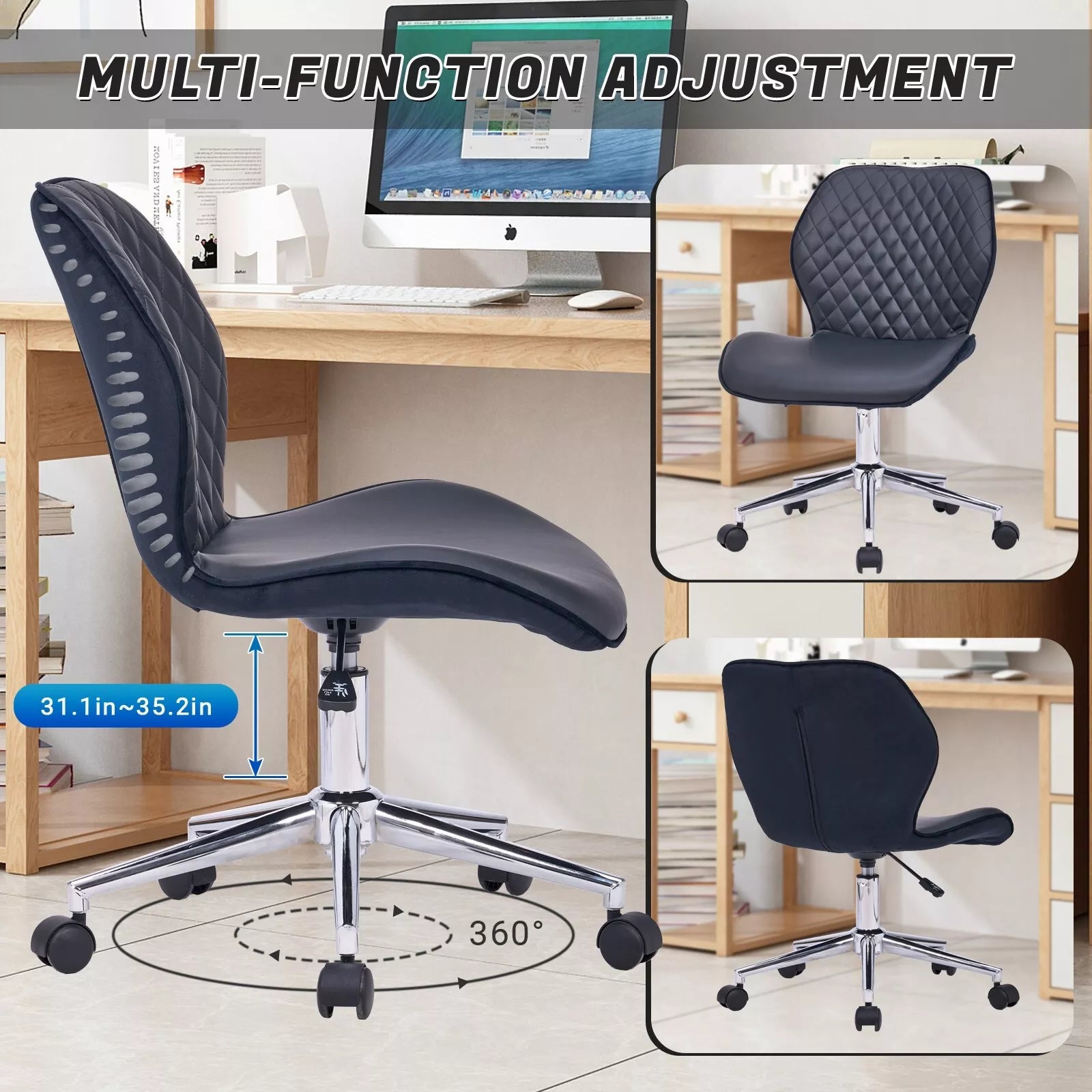 compact home office seating