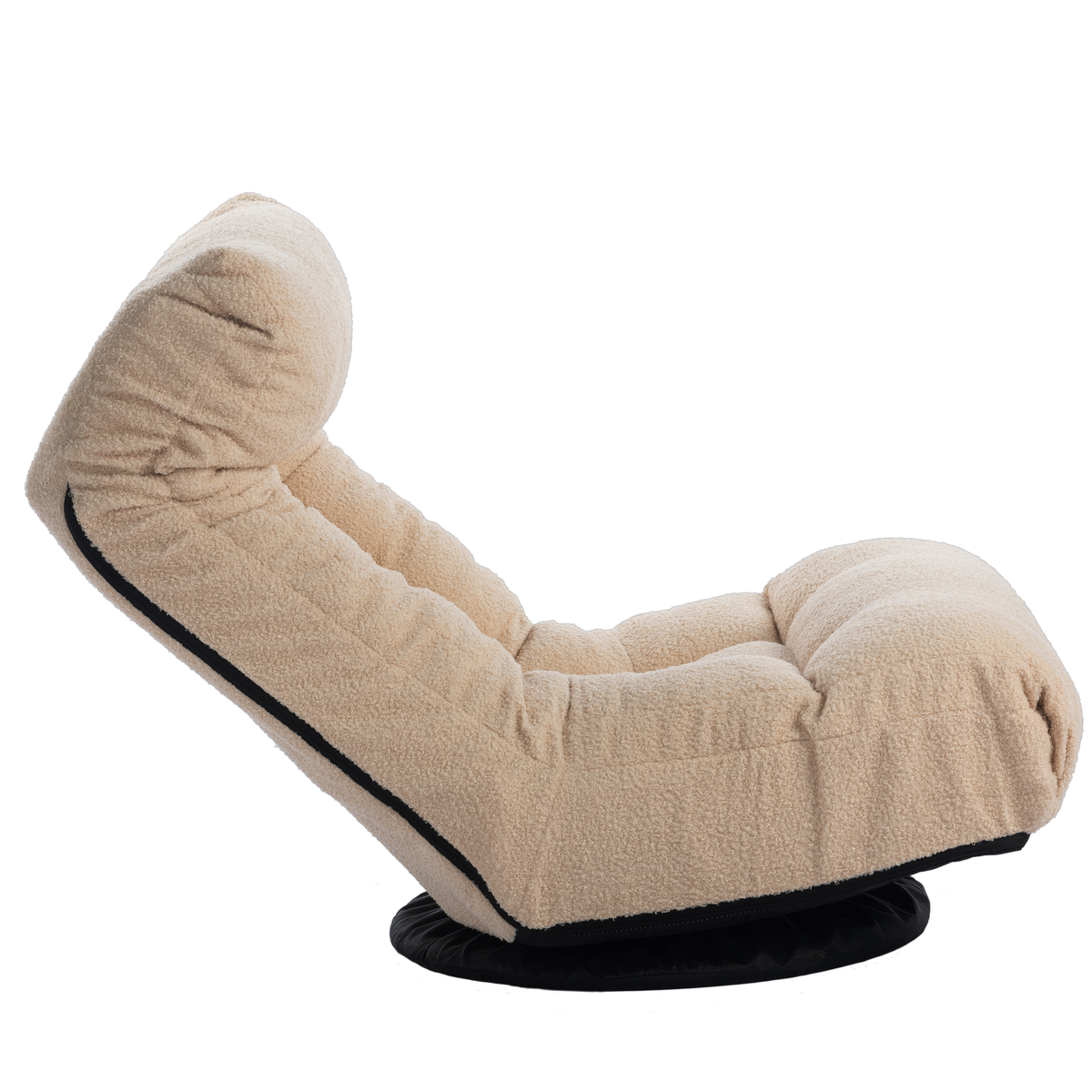 GlideNest Recliner Set – Adjustable Swivel Lounge Chair with Ottoman