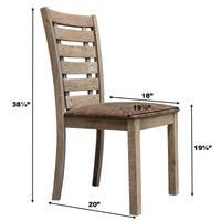 Woodnote Round Dining Set (5-Piece Rustic Edition)