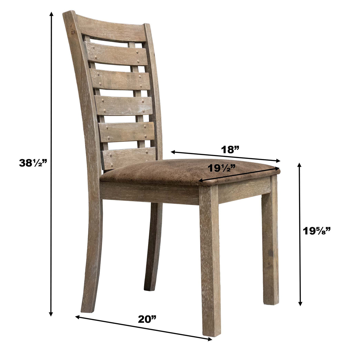Woodnote Round Dining Set (5-Piece Rustic Edition)