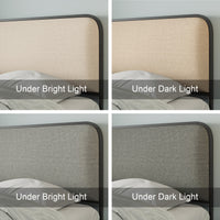 ArcNest Metal Bed Frame – with 4 Storage Drawers