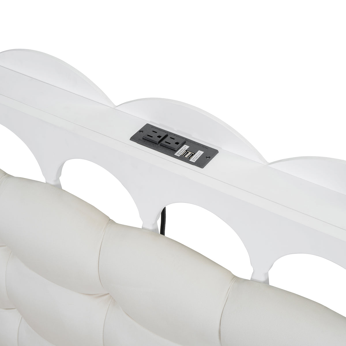 CloudArch Queen Storage Bed with Trundle