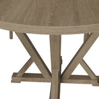 Woodnote Round Dining Set (5-Piece Rustic Edition)