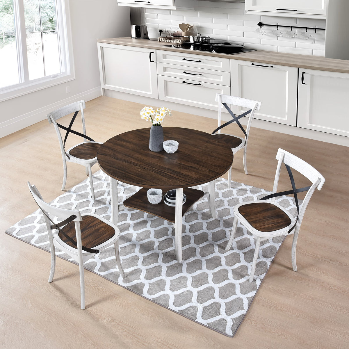 HearthNest Dining Set (5-Piece)