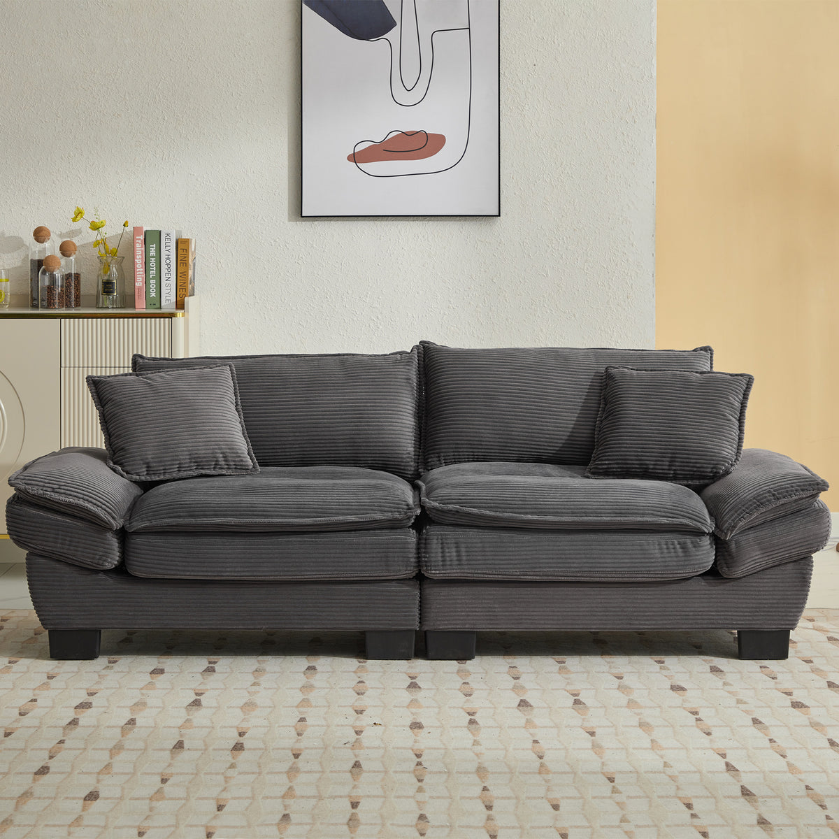 LoomCloud Corduroy Sofa