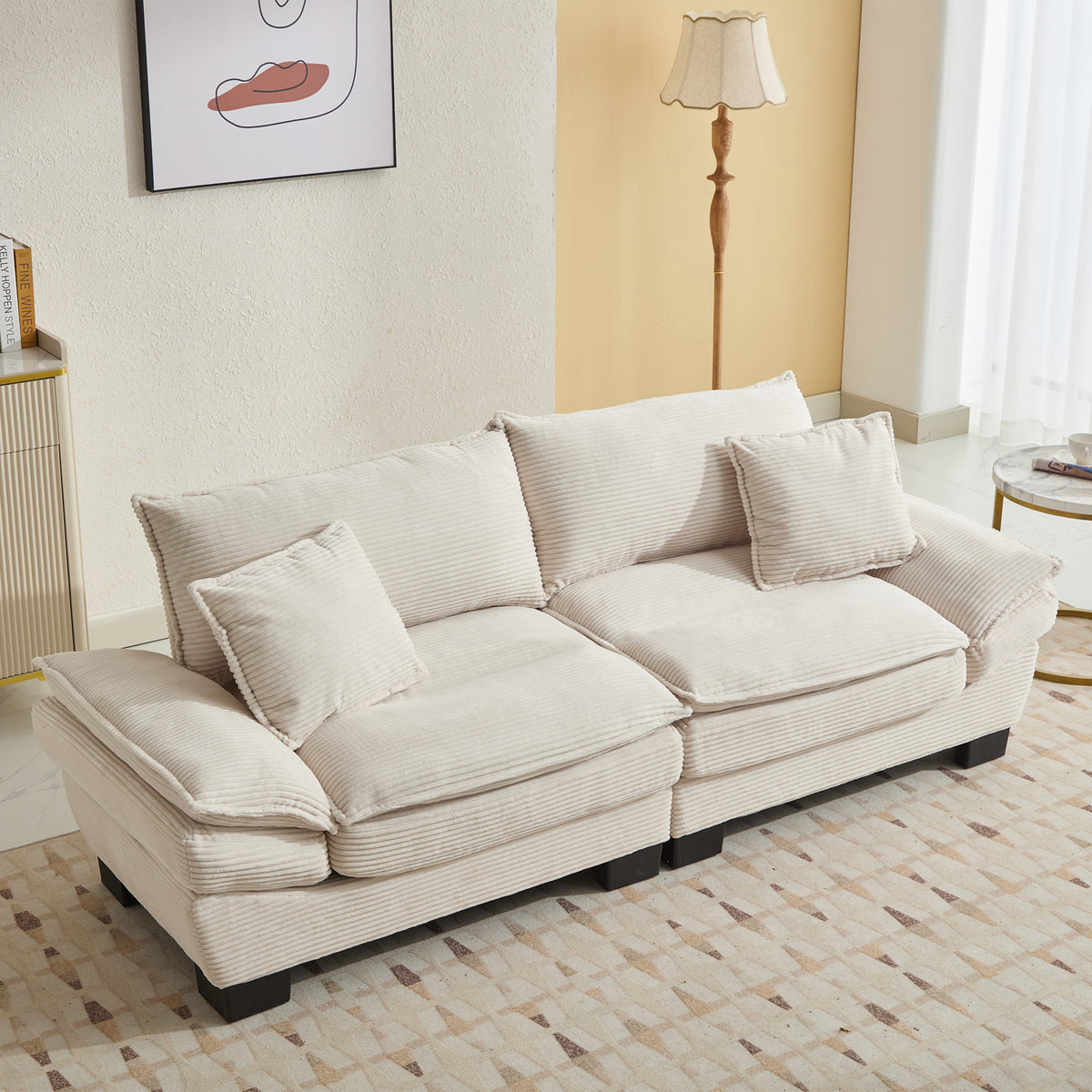LoomCloud Corduroy Sofa