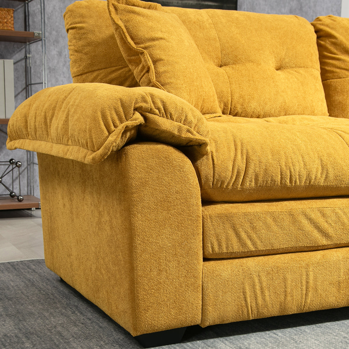 DriftNest Chenille Sofa