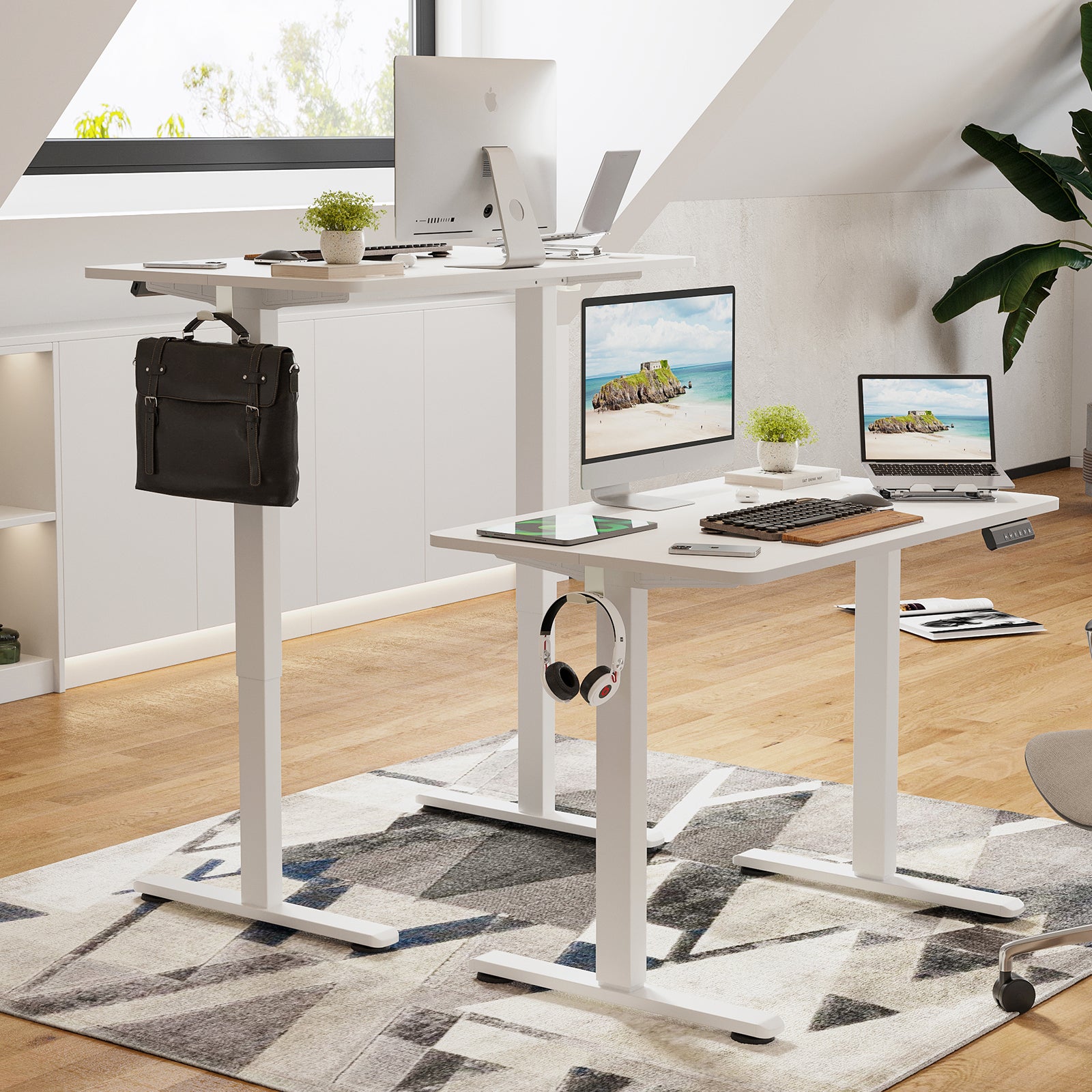 Elevora Smart Standing Desk – Dual Color, Multi Size