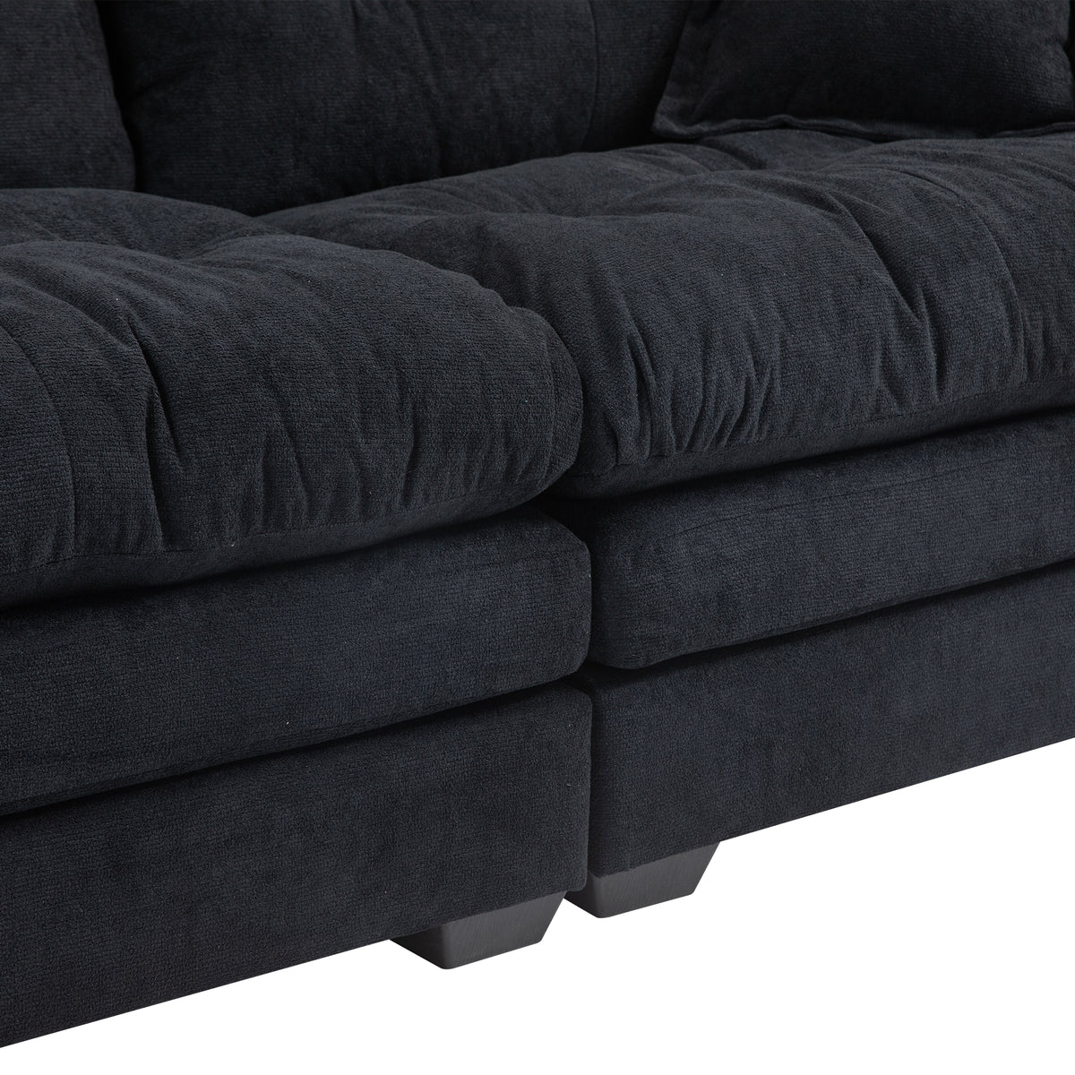 DriftNest Chenille Sofa