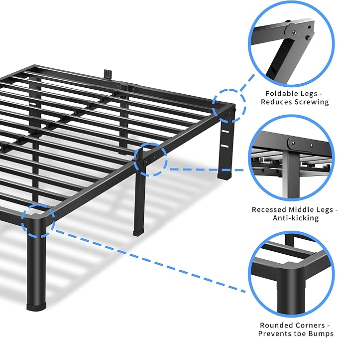 heavy duty slatted base bed
