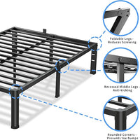 heavy duty slatted base bed