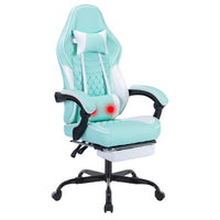 Arelva Pro Gaming Chair – 7 Colors, Footrest & 135° Recline