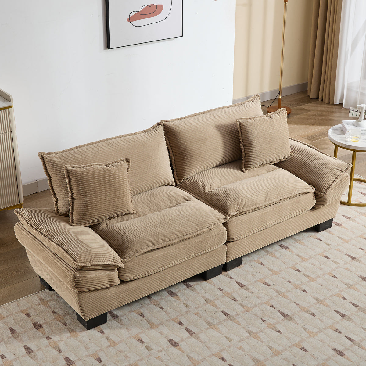 LoomCloud Corduroy Sofa
