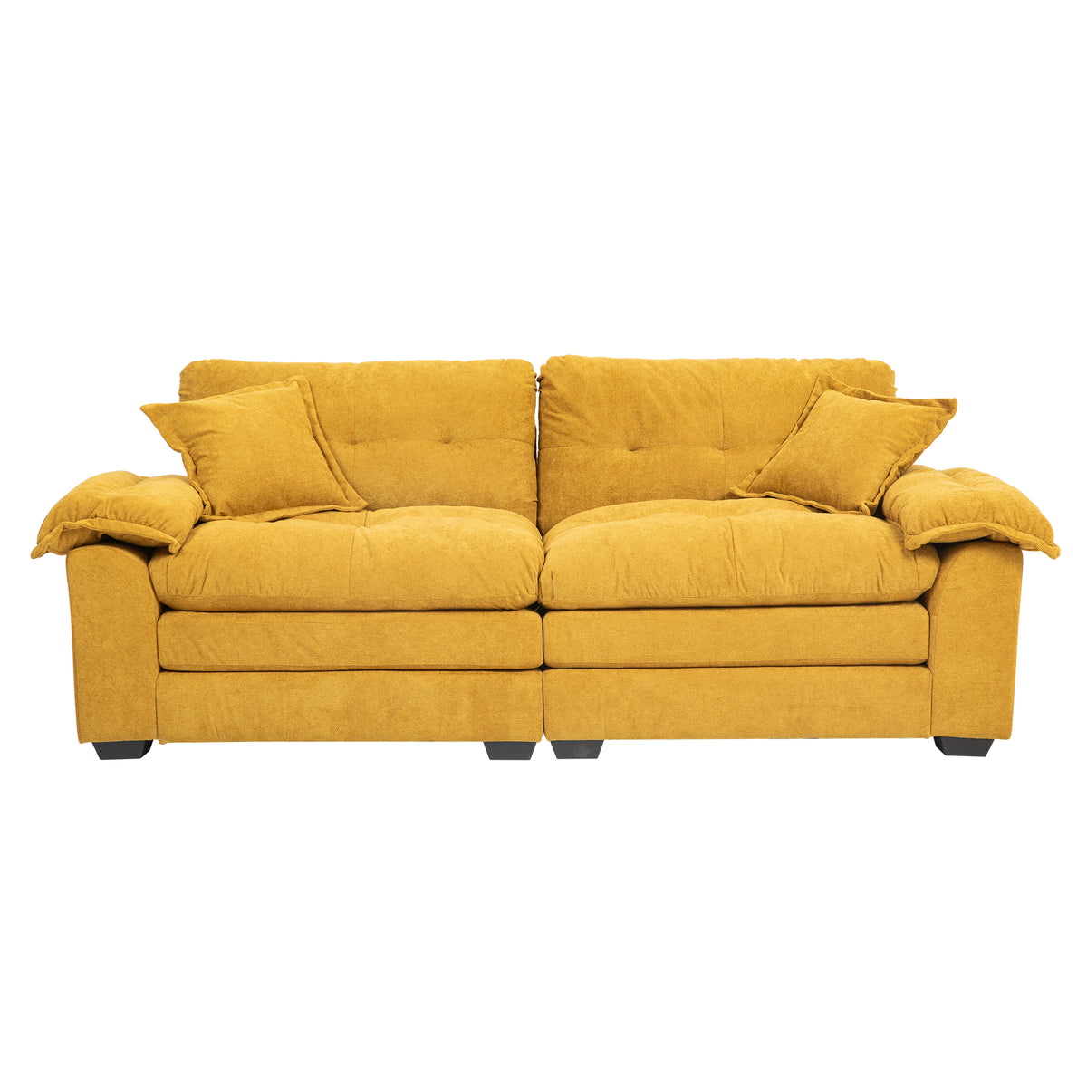 DriftNest Chenille Sofa
