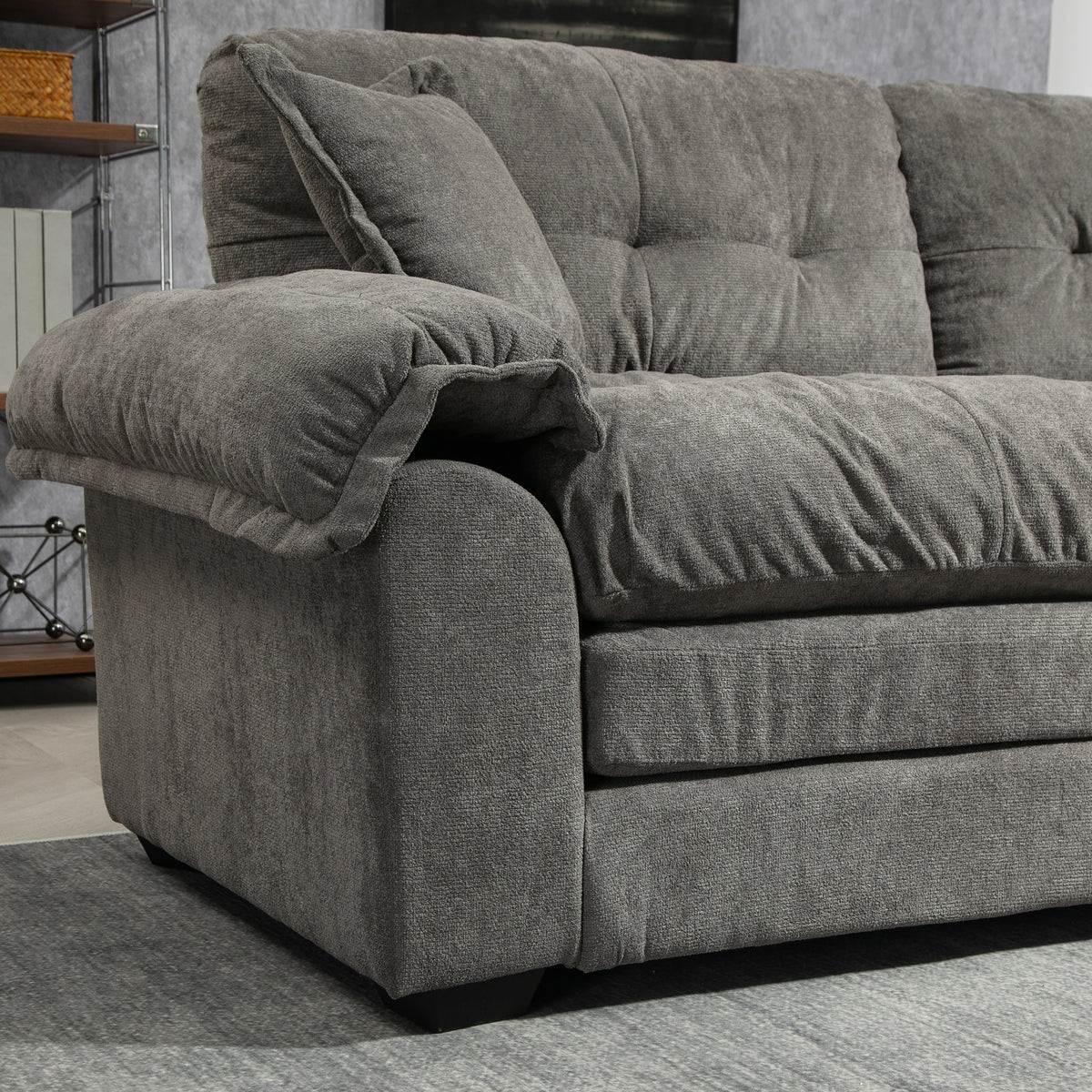 DriftNest Chenille Sofa
