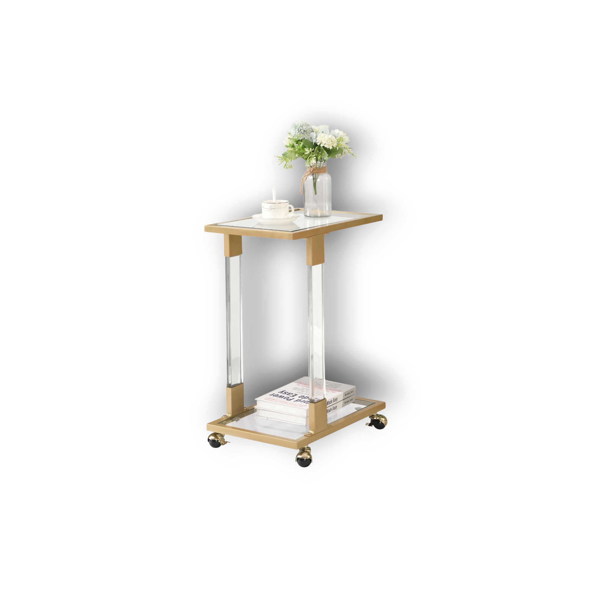 rolling accent table