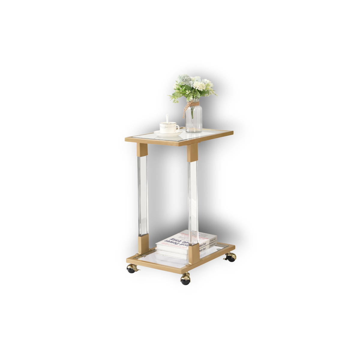 rolling accent table