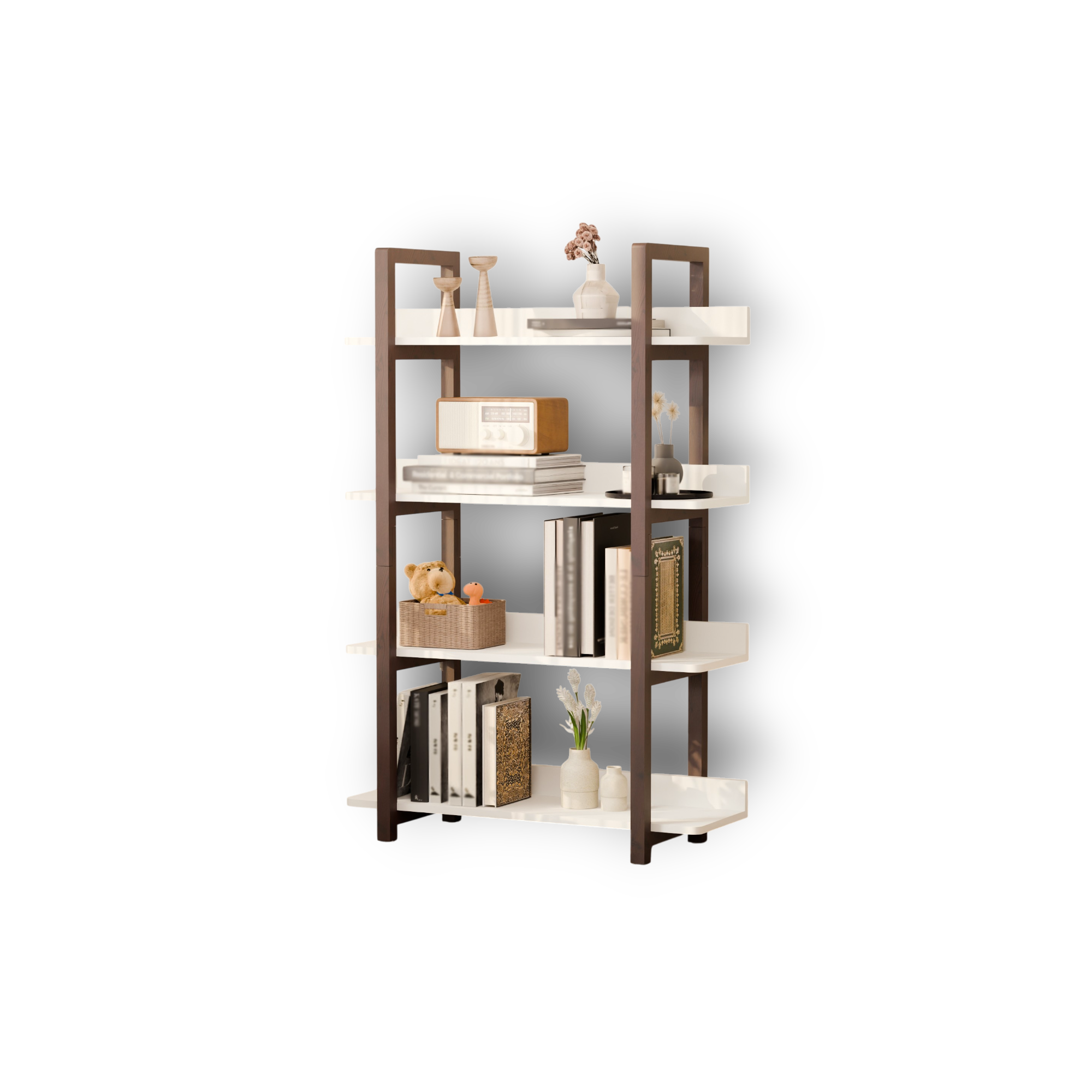 4-tier book tower