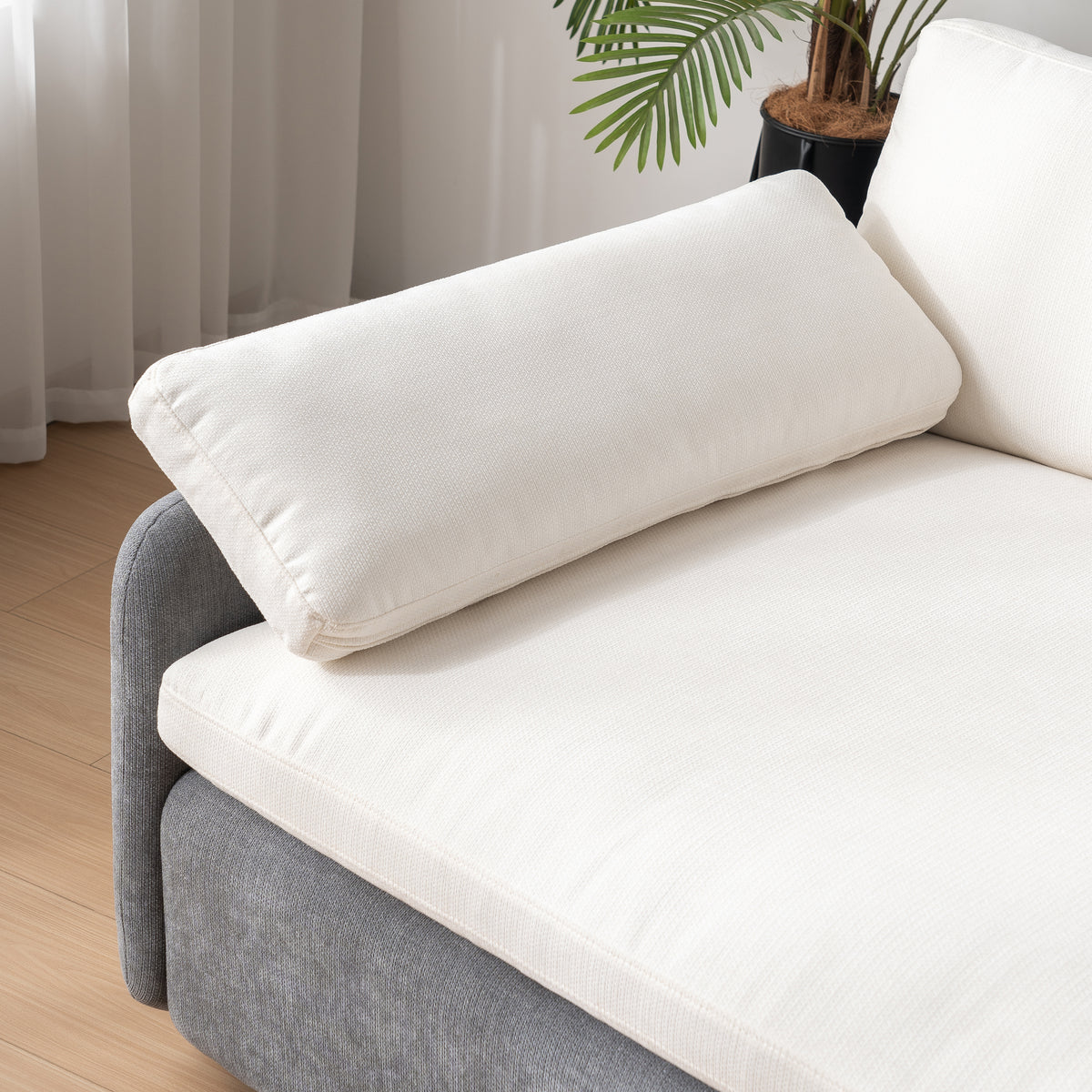 PopNest Armchair – Oversized Lounge Chair with Pillows