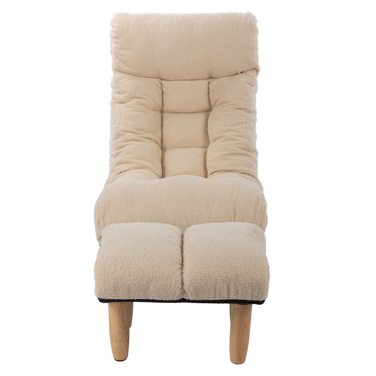 GlideNest Recliner Set – Adjustable Swivel Lounge Chair with Ottoman