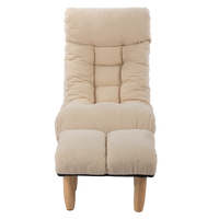 GlideNest Recliner Set – Adjustable Swivel Lounge Chair with Ottoman