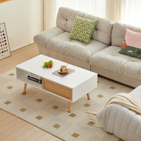 sliding door console table