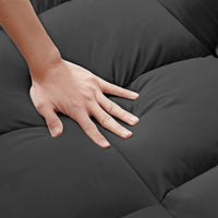 FlipNest 3-in-1 Convertible Velvet Sofa Bed