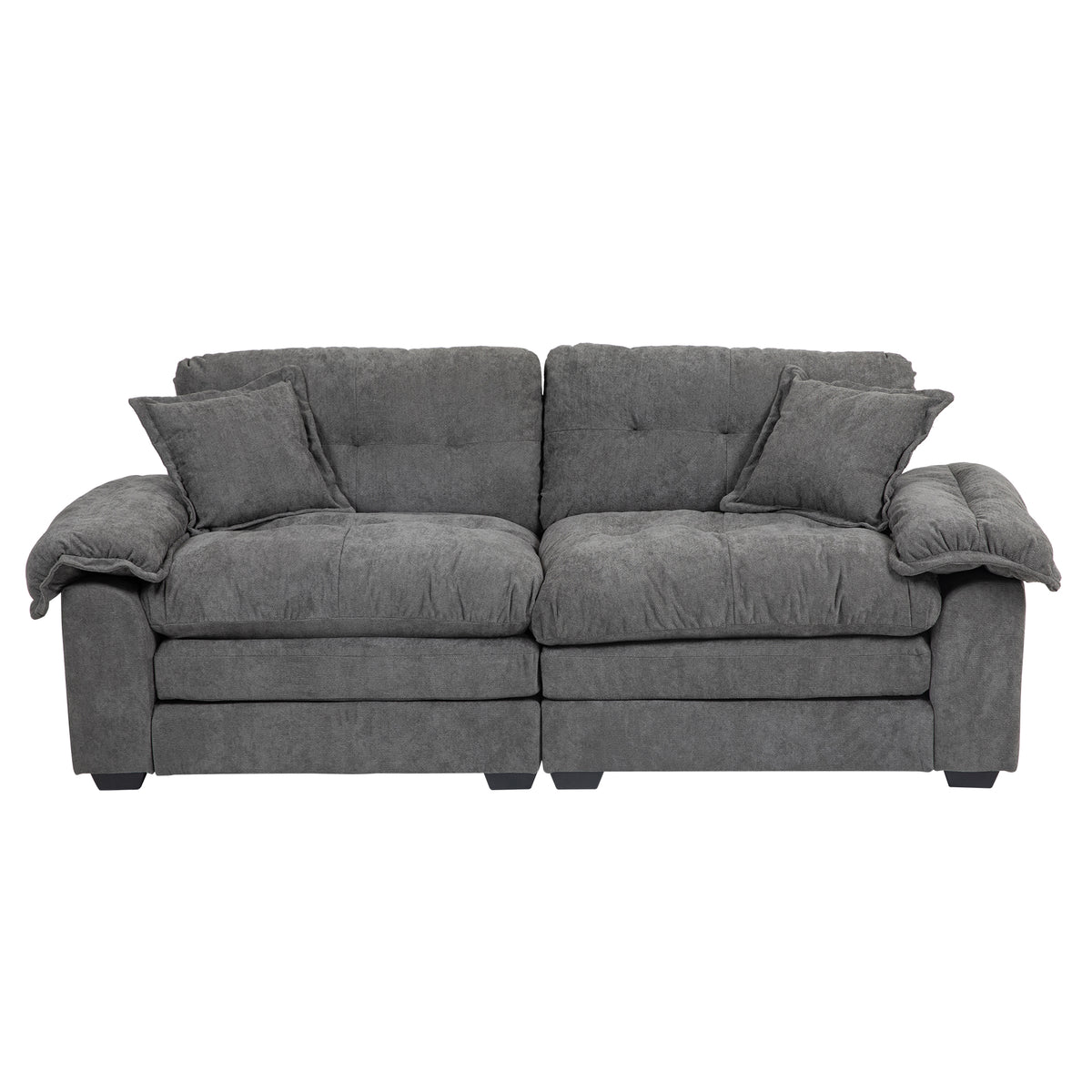 DriftNest Chenille Sofa