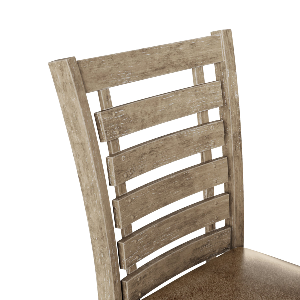 Woodnote Round Dining Set (5-Piece Rustic Edition)