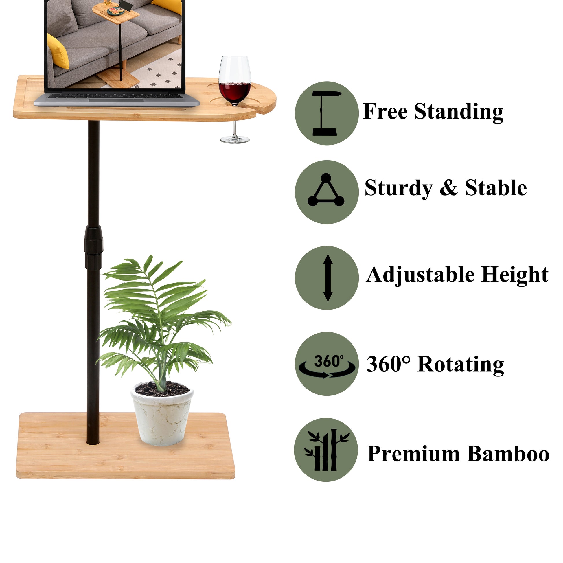small space side table