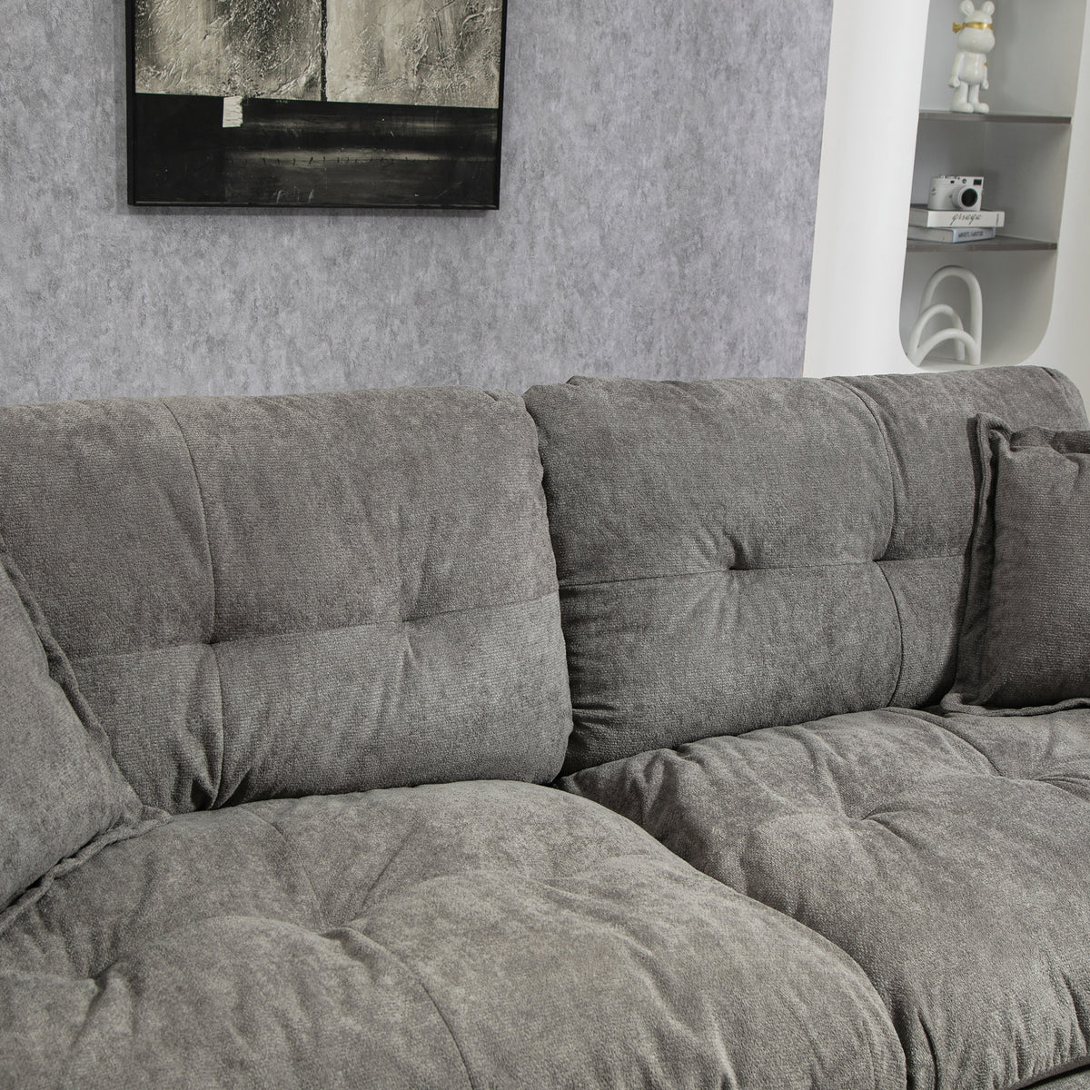 DriftNest Chenille Sofa