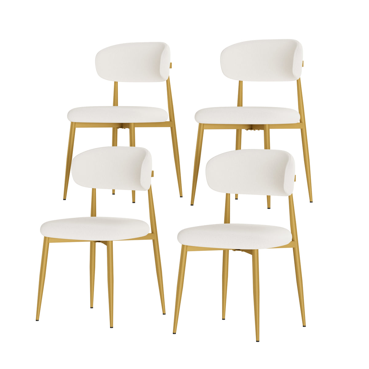 LucenGlow Dining Set (1 Table + 2 Chairs)