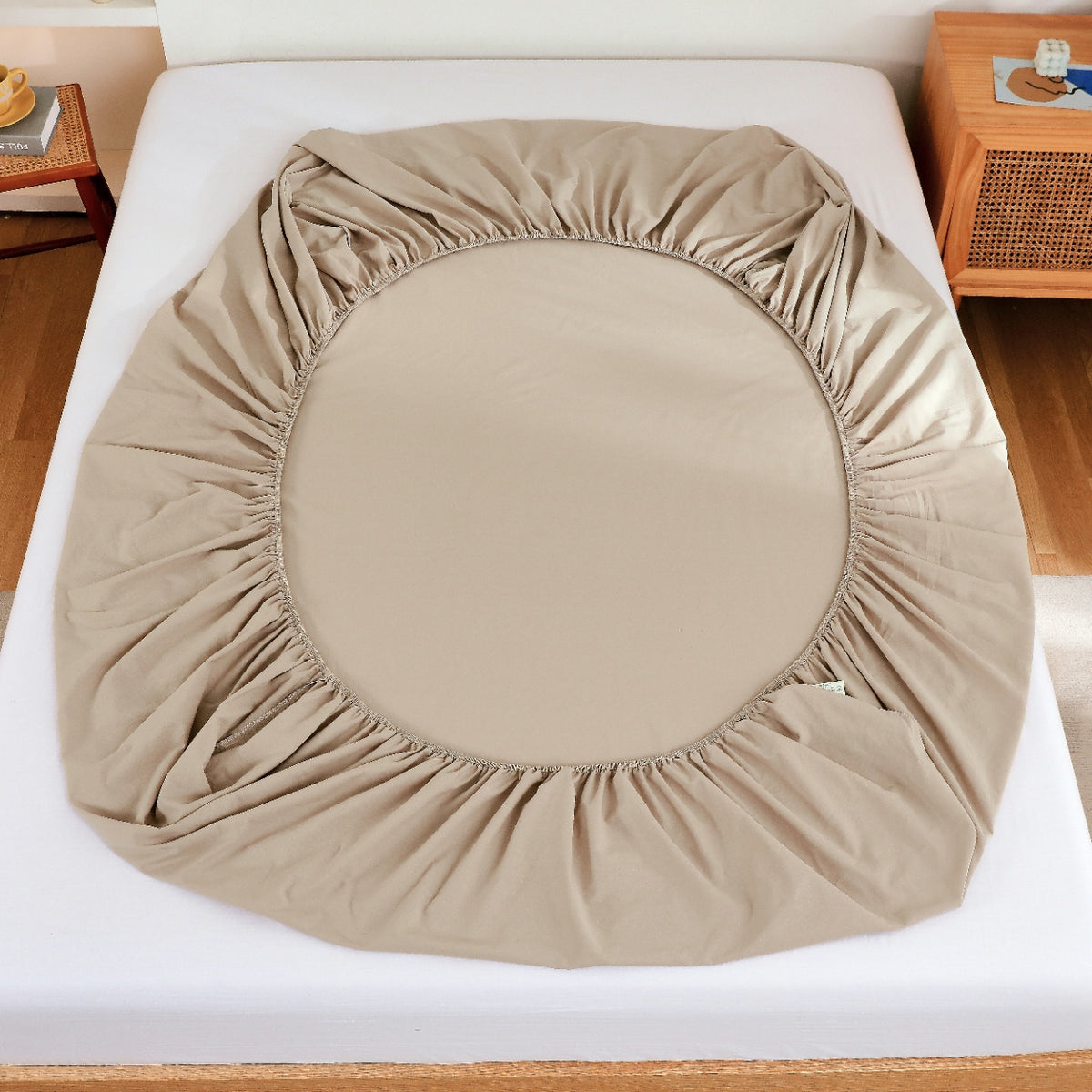 “ToneWeave” Washed Cotton Duvet Queen Set