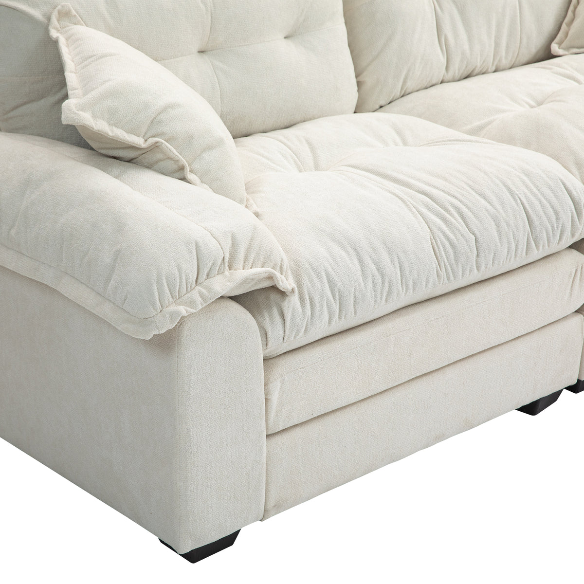 DriftNest Chenille Sofa