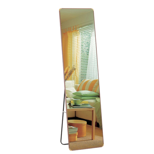 Aurela Full-Length Mirror – 60”x16.5” Aluminum Frame